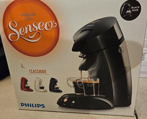 Senseo koffiezet Classique (HD 7810) zwart + 3 bewaarbussen, Electroménager, Cafetières, Comme neuf, Enlèvement ou Envoi