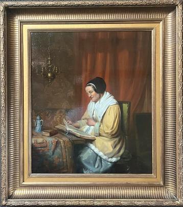 Olieverf op paneel van Christoffel Neurdenburg beschikbaar voor biedingen