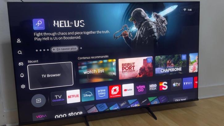 À Vendre Télé Hisense 65Pouce, Audio, Tv en Foto, Televisies, Zo goed als nieuw, 60 tot 80 cm, 8k (UHD), Overige merken, 120 Hz