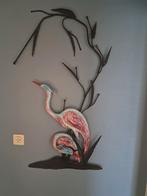 Porseleinen vogels met smeedijzer, Antiek en Kunst, Ophalen