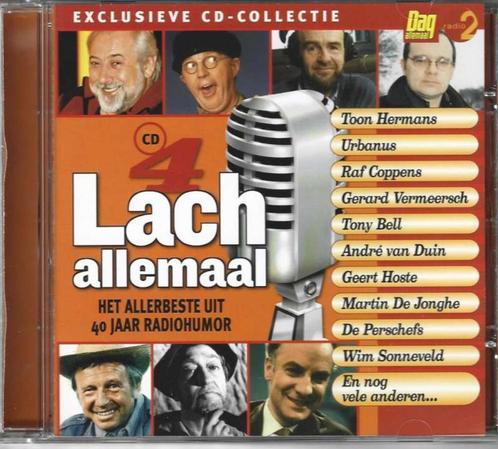 CD Lach Allemaal Het Allerbeste Uit 40 Jaar Radiohumor CD 4, Cd's en Dvd's, Cd's | Humor en Cabaret, Zo goed als nieuw, Ophalen of Verzenden