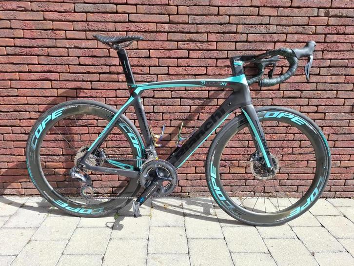 Bianchi Oltre XR4 CV Disc uit dec 2020 Maat 57cm, Fietsen en Brommers, Fietsen | Racefietsen, Gebruikt, Heren, Overige merken