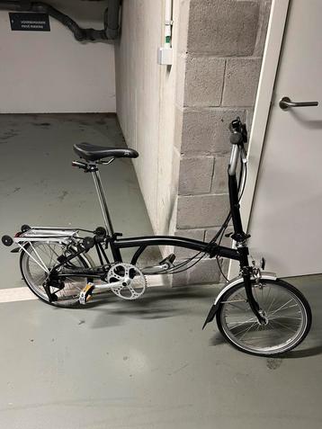 Brompton M6R vouwfiets – In topstaat, recent onderhouden beschikbaar voor biedingen