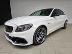 Mercedes C63 AMG V8 Turbo, Auto's, Automaat, Wit, Bedrijf, 5 deurs