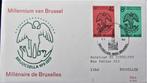 FDC TOERISME- MILLENNIUM VAN BRUSSEL, Postzegels en Munten, Ophalen of Verzenden, Gestempeld, Plaats of Gebouw