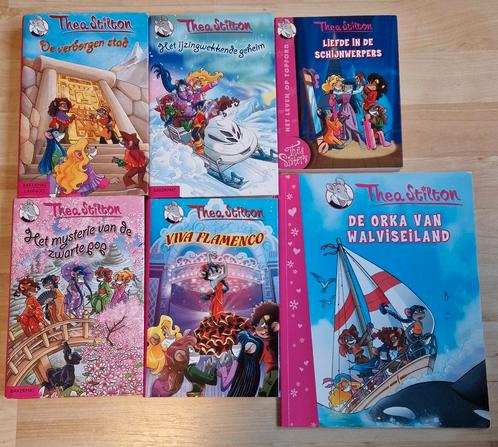 Thea Stilton boeken 6 stuks, Livres, Livres pour enfants | Jeunesse | Moins de 10 ans, Comme neuf, Enlèvement ou Envoi