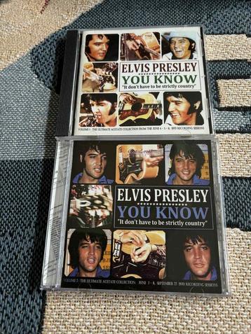 Elvis 2 bootleg cd's, You know it don't have to be strictly beschikbaar voor biedingen