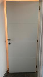 Deur HDF - wit, Doe-het-zelf en Bouw, Ophalen, Gebruikt, Minder dan 80 cm, Binnendeur