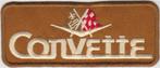 Chevrolet Corvette stoffen opstrijk patch embleem #17, Verzamelen, Verzenden, Nieuw