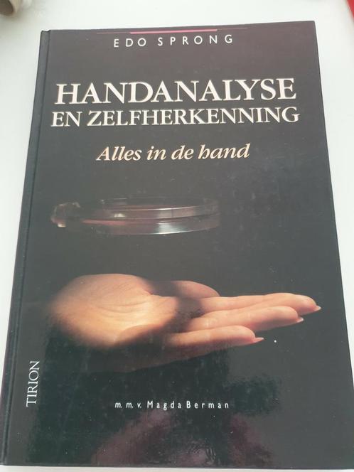 Handanalyse en zelfherkenningalles in de hand  EDO SPRONG hc, Livres, Ésotérisme & Spiritualité, Comme neuf, Manuel d'instruction