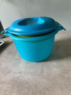 tupperware pastakoker, Huis en Inrichting, Keuken | Tupperware, Ophalen, Zo goed als nieuw, Blauw, Bak of Kom