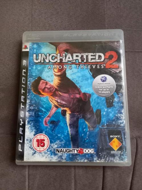 PS3 Uncharted 2: Among Thieves, Games en Spelcomputers, Games | Sony PlayStation 3, Zo goed als nieuw, Avontuur en Actie, 1 speler
