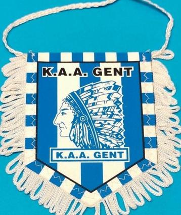 AA Gent La Gantoise 1980s erg zeldzaam voetbal vaantje beschikbaar voor biedingen