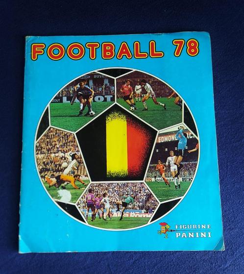 Panini sticker album 'Voetbal België 1978 '   -compl-, Verzamelen, Sportartikelen en Voetbal, Gebruikt, Poster, Plaatje of Sticker
