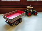 Bruder tractor met aanhangwagen, Ophalen, Zo goed als nieuw