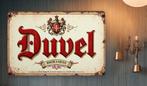 Metalen reclamebord Duvel, Verzamelen, Biermerken, Ophalen of Verzenden, Nieuw, Reclamebord, Plaat of Schild, Duvel