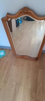 Grand miroir chêne impeccable 60 x 50 x 40cm, Huis en Inrichting, Woonaccessoires | Spiegels, Ophalen, Zo goed als nieuw