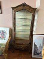 Antieke vitrine kast, Huis en Inrichting, Kasten | Vitrinekasten, Ophalen, Gebruikt