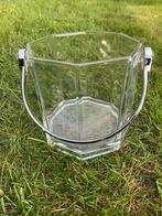 Arca Luminarc ijsemmer – 8-kantig glas met aluminium hengsel, Ophalen of Verzenden