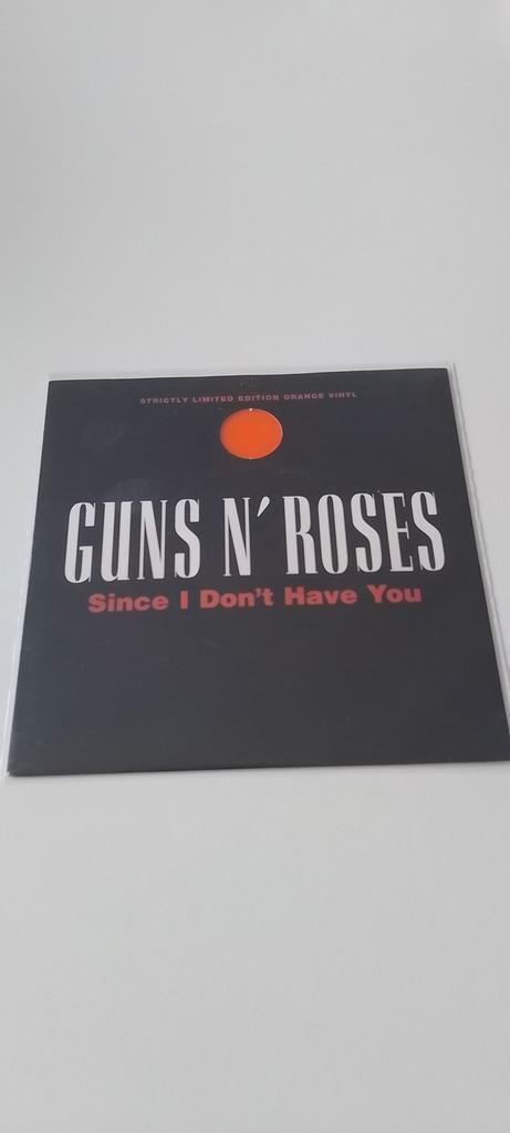 Guns n roses - since I don't have you (color), Cd's en Dvd's, Vinyl Singles, Zo goed als nieuw, Ophalen of Verzenden