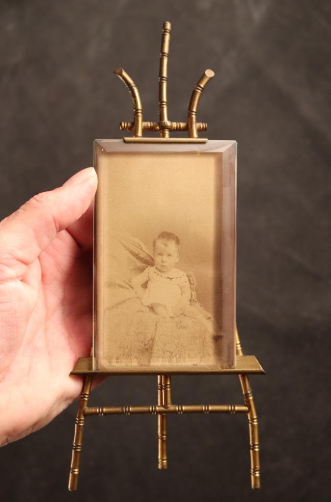 Fraai antiek fotolijstje, Antiek en Kunst, Antiek | Woonaccessoires, Ophalen of Verzenden