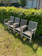 Tuinstoelen uit teak hout, Ophalen, Zo goed als nieuw, Hout