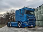 Scania r520, Auto's, Automaat, Scania, Blauw, Leder