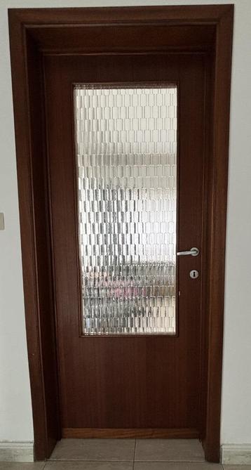 set van 7 binnendeuren - hout -incl deuromlijsting beschikbaar voor biedingen