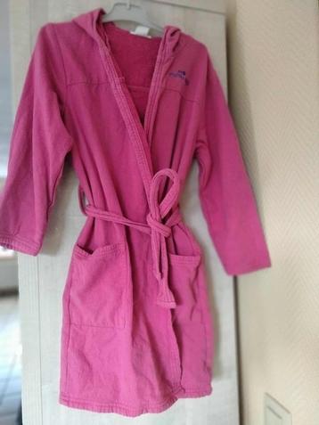 badjas kamerjas peignoir maat 122 - 128 roze beschikbaar voor biedingen