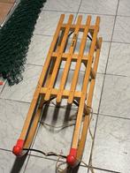 Houten slee, Kinderen en Baby's, Ophalen, Zo goed als nieuw