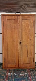 Ancienne armoire pharmacien 59,5 x 36, Maison & Meubles, Armoires | Meubles ordinateur, Enlèvement ou Envoi, Utilisé