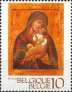 Postzegel Belgie Kerstmis en Nieuwjaar Jaar 1991 postfris, Kerst, Ophalen of Verzenden, Orginele gom, Postfris