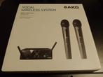 Set de 2 micros sans fil AKG avec valises et accessoires, Enlèvement ou Envoi, Neuf, Micro chant, Sans fil