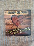 Andy de Witt- mijn hart is geen speeltuin, CD & DVD, CD Singles, Comme neuf, Enlèvement ou Envoi