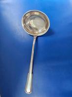 Mooie oude verzilverde pollepel., Antiek en Kunst, Ophalen of Verzenden