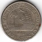 Liberia : 5 Cents 1961 KM#14 Ref 15052, Postzegels en Munten, Munten | Afrika, Ophalen of Verzenden, Losse munt, Overige landen