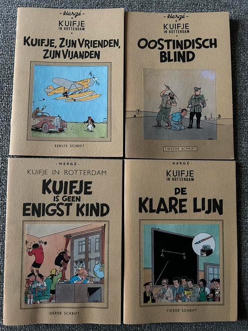 Kuifje in Rotterdam 1 tem 4 - Complete Set - 1977, Verzamelen, Stripfiguren, Gebruikt, Kuifje, Ophalen of Verzenden
