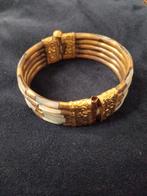 Bracelet style ancien marocain en cuivre et corail très beau, Enlèvement