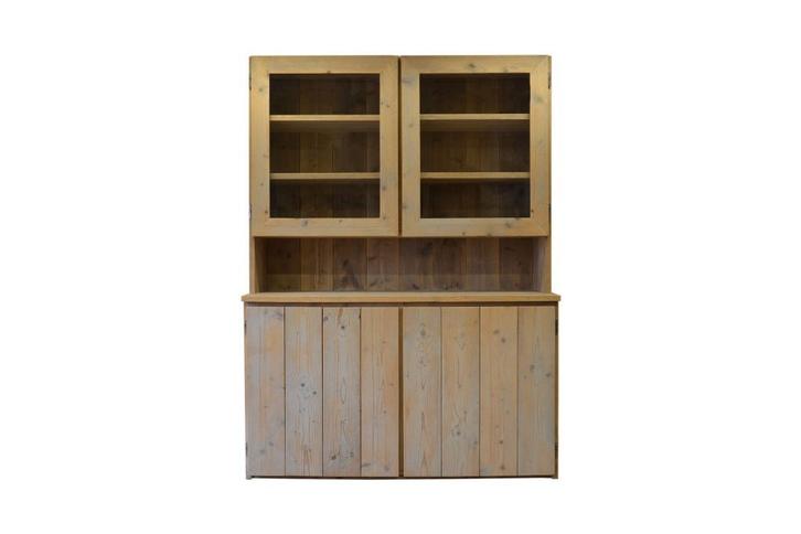 Moet weg: showroomuitverkoop Buffetkast gebruikt steigerhout, Huis en Inrichting, Kasten | Buffetkasten, Nieuw, 150 tot 200 cm