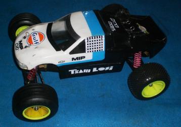 Vintage Team Losi XXT avec options supplémentaires, CVDs 