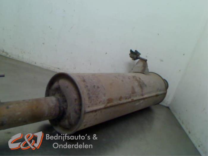 Uitlaat Einddemper van een Renault Master, Auto-onderdelen, Uitlaatsystemen, Renault, Gebruikt, 3 maanden garantie, Ophalen of Verzenden