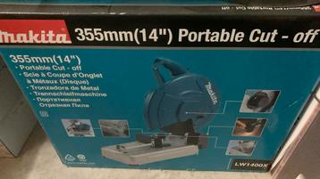 Makita 355 mm portable cut off 1400 x beschikbaar voor biedingen