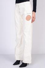 Off-White pantalon cuir neuf leather trousers , blanc cassé, Vêtements | Femmes, Culottes & Pantalons, Neuf, Taille 38/40 (M)