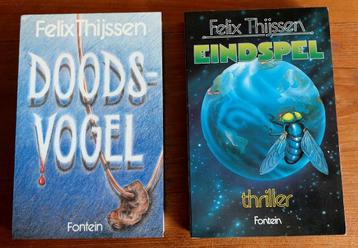 Boek - Felix Thijssen - Eindspel - Doodsvogel, Enlèvement ou Envoi, Comme neuf, Felix Thijssen
