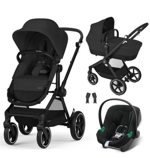 Cybex Balios Zwart/Zwart Kinderwagen, Kinderen en Baby's, Kinderwagens en Combinaties, Zo goed als nieuw, Combiwagen, Overige merken