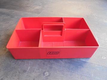 Lego Vintage Storage Box with Handle (zie foto's) 4, Enlèvement ou Envoi, Utilisé, Lego