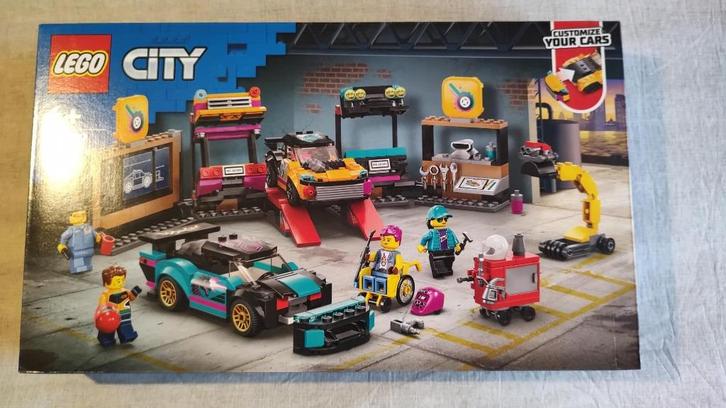 Lego City 60389 – Garage voor aanpasbare auto's, Kinderen en Baby's, Speelgoed | Duplo en Lego, Nieuw, Lego, Complete set, Ophalen of Verzenden