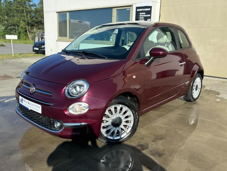 Fiat 500 Lounge - 11.754km - Pano- 1ste eig-12m Garan, Auto's, Fiat, Bedrijf, Te koop, ABS, Android Auto, Apple Carplay, Bluetooth