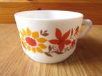 vintage arcopal grande tasse motifs fleurs oranges Flore, Enlèvement ou Envoi, Comme neuf, Tasse(s) et/ou soucoupe(s)