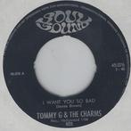 Tommy G. & The Charms – I Want You So Bad, Gebruikt, 7 inch, Single, Ophalen of Verzenden